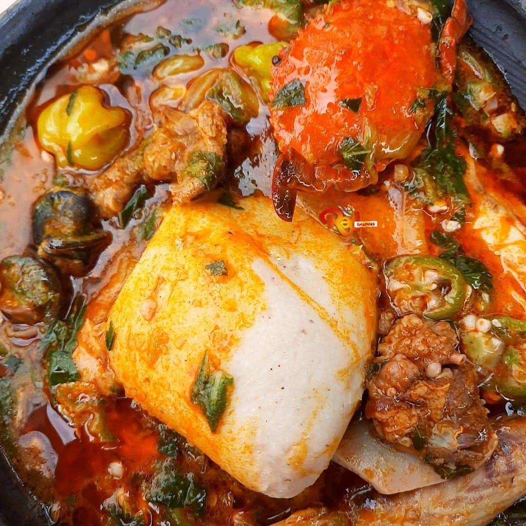 Banku With Okro