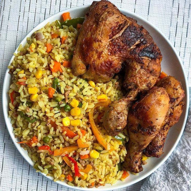 Fried Rice & Chicken