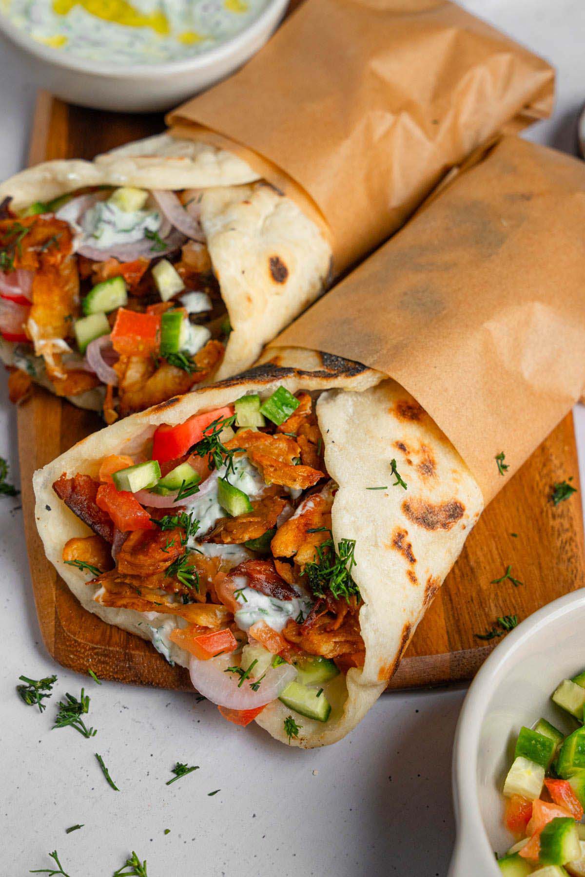 Vegetarian Shawarma
