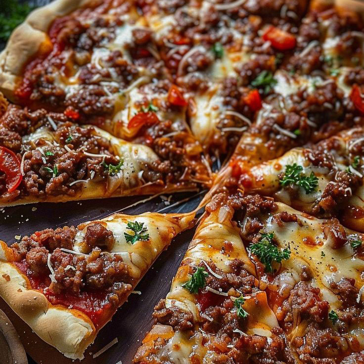 Beef Pizza