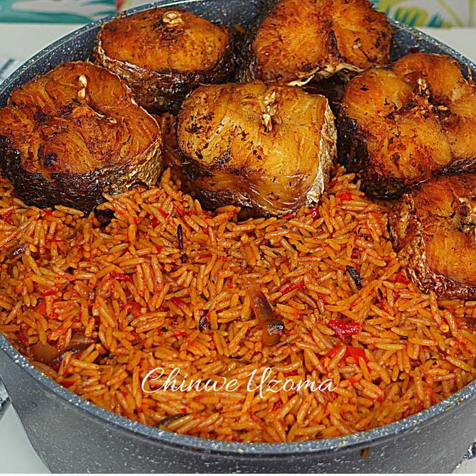 Jollof & Fish