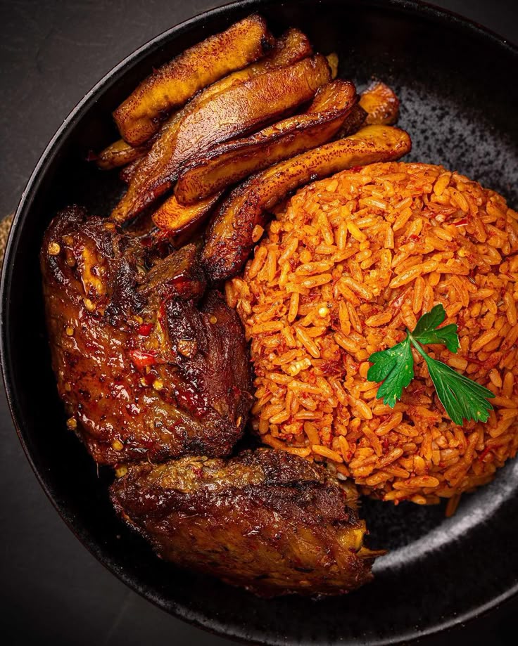 Jollof With Chicken 